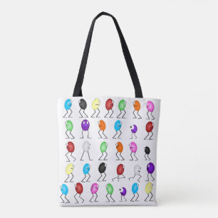 Jelly Beans Allover Tote Bag Tasche