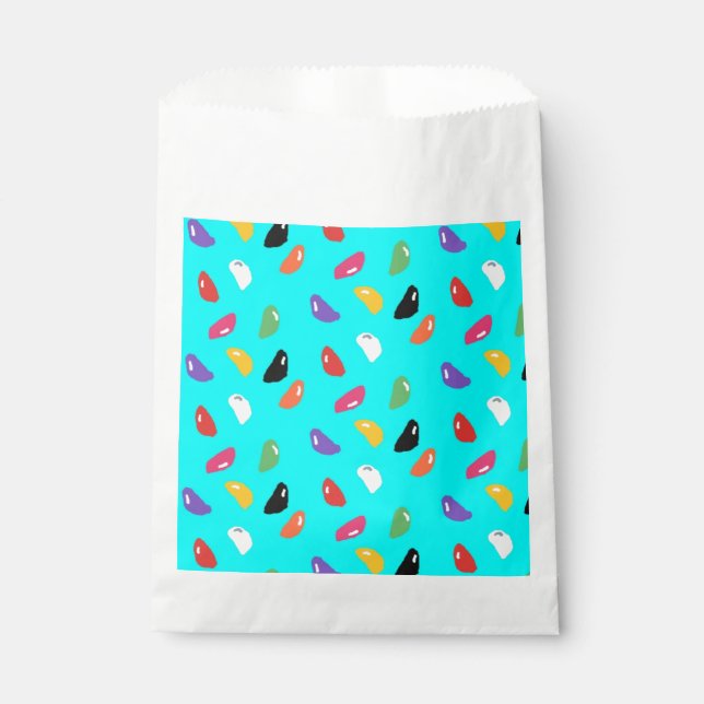 Jelly Beans Favor Bags Geschenktütchen (Vorderseite)