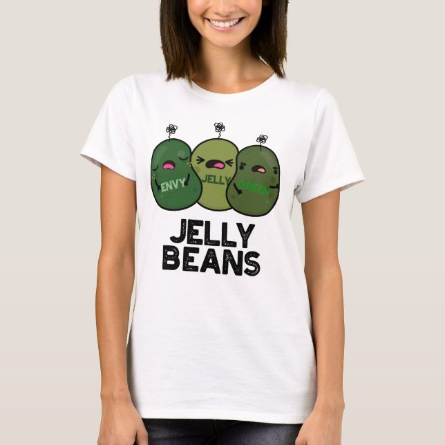 Jelly Beans Funny Jealous Candy Pub T-Shirt (Vorderseite)