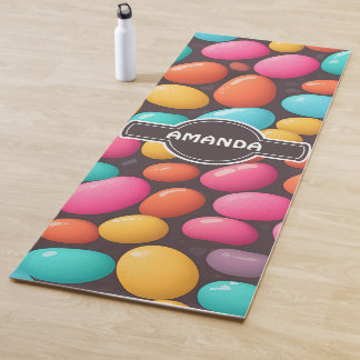 Jelly bohnen Mosaik Personalisiertes Muster Yogamatte