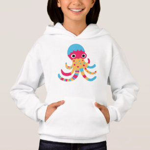Jelly Fish Design Hoodie