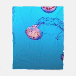 JELLY FISHES UNTERWASSER FLEECEDECKE