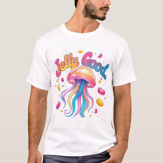"Jelly Good Vibes" T-Shirt (Vorderseite)