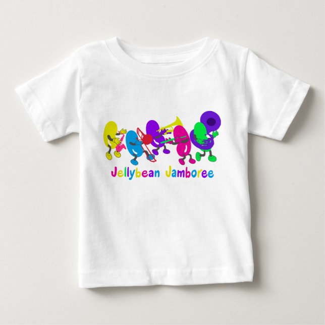 Jellyabohnen Jamboree Baby T-shirt (Vorderseite)