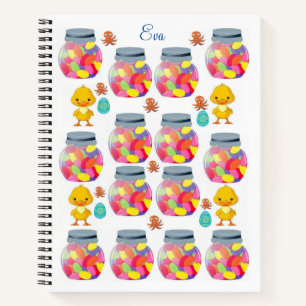 Jellybean Carnet spirale