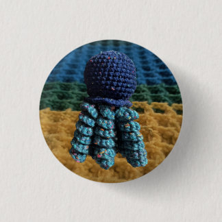 Jellyfish Amigurumi Design Button