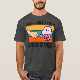 Jellyfish Aquarium Pet Best Jellyfish Dad Ever T-Shirt