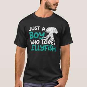 Jellyfish Boy Jelly Fish Aquarium Meeresbiologie T-Shirt