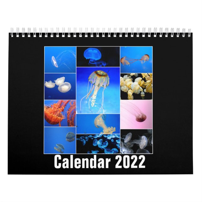 Jellyfish Custom Printed Calendar 2022 Kalender (Titelbild)