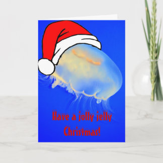 Jellyfish Greeting Card Feiertagskarte
