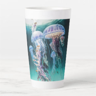 Jellyfish Latte Mug