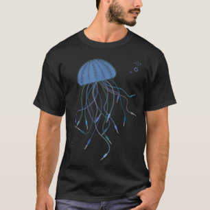 Jellyfish Modular Synthesizer-Audiokabel T-Shirt