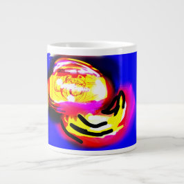 jellyfish wave Jumbo-Tasse