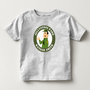 Jellystone's Ranger Smith Portrait Kleinkind T-shirt
