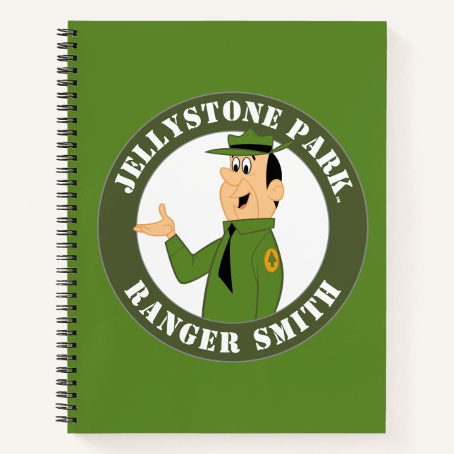 Jellystone's Ranger Smith Portrait Notizbuch (Vorderseite)