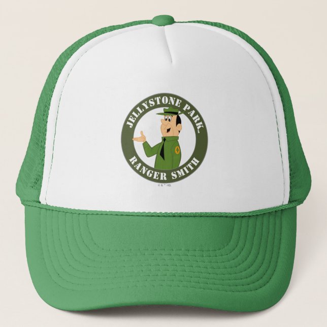Jellystone's Ranger Smith Portrait Truckerkappe (Vorderseite)