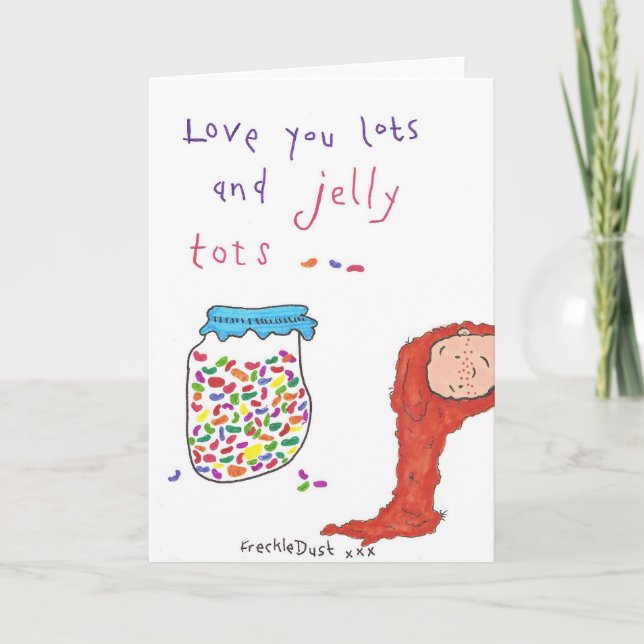 jellytots feiertagskarte (Vorderseite)