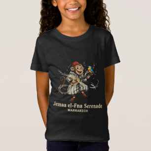 Jemaa el-Fna Serenade Marrakesch Affe und Vogel T-Shirt