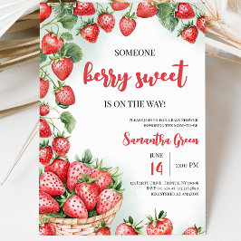 Jemand Berry Sweet Baby Shower Einladung