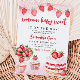 Jemand Berry Sweet Baby Shower Einladung