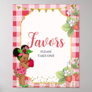 Jemand Berry Sweet Strawberry Baby Duwer Favoriten Poster