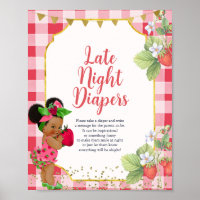 Jemand Berry Sweet Strawberry Spate Night Diapers