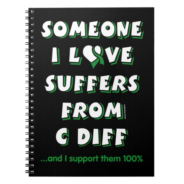 Jemand, der Liebe...C-Diff-Notebook Notizblock (Vorderseite)