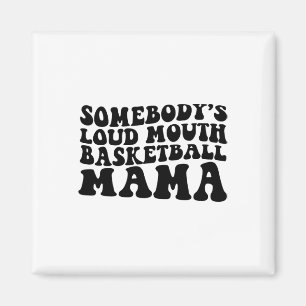Jemand hat Loudmouth Sketll Mama 1 Magnet