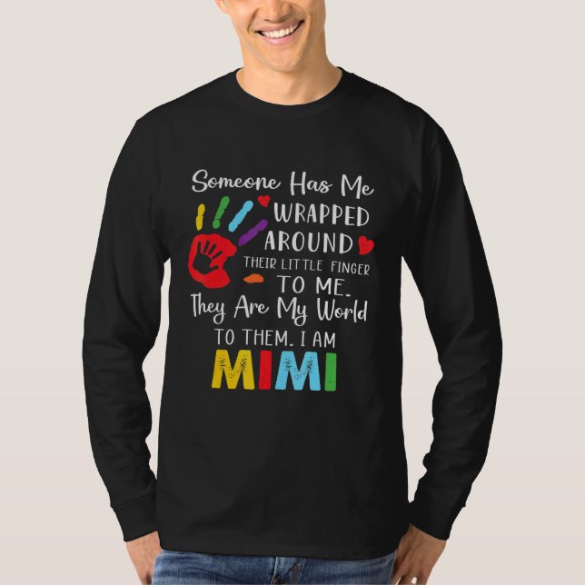 Jemand hat mich um den Finger geschlagen. T-Shirt (Vorderseite)