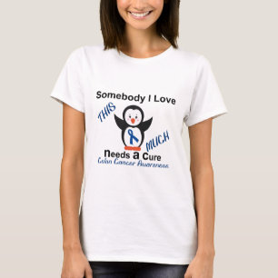 Jemand i-Liebe benötigt einen Heilungs-Darmkrebs T-Shirt