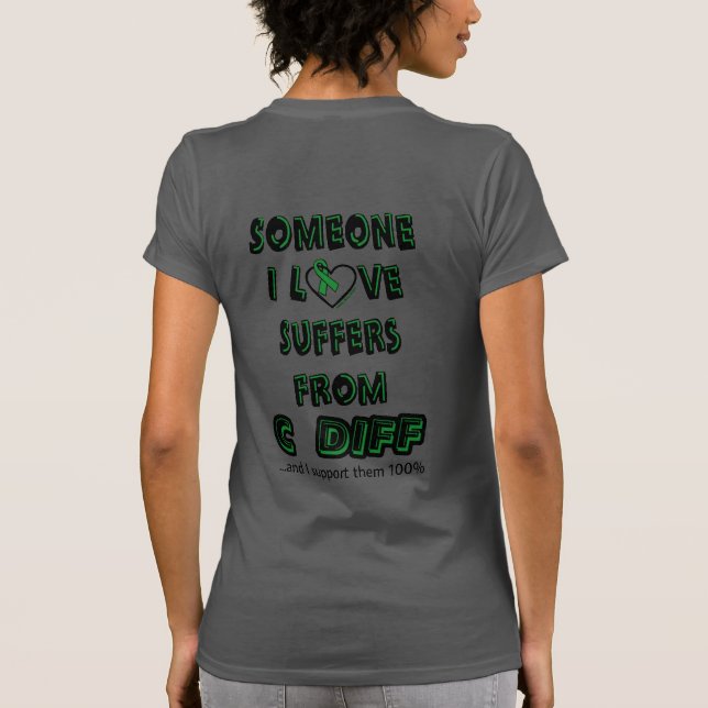 Jemand i-Liebe… C Diff T-Shirt (Rückseite)