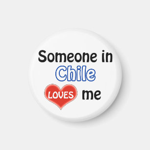 Jemand im Chile Lieben mir Magnet