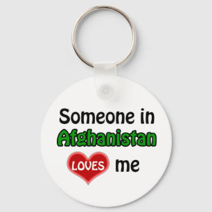 Jemand in Afghanistan Lieben mir Schlüsselanhänger