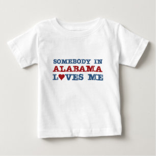 Jemand in Alabama-Lieben ich Baby T-shirt