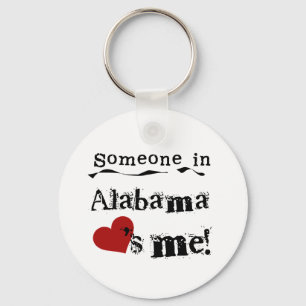 Jemand in Alabama-Lieben ich Schlüsselanhänger