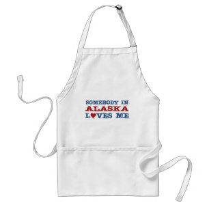 Jemand in Alaska-Lieben ich Schürze