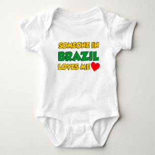 Jemand in Brasilien Lieben Baby Strampler