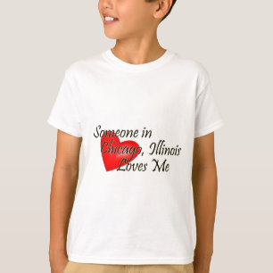 Jemand in Chicago-Lieben ich T-Shirt