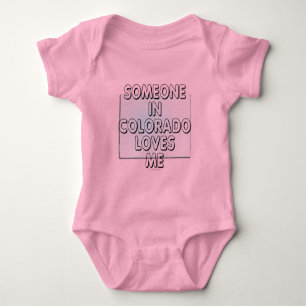 Jemand in Colorado-Lieben ich Baby Strampler