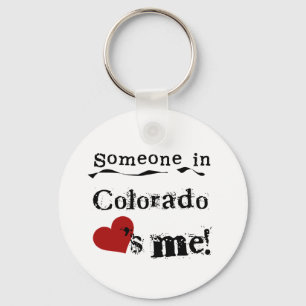 Jemand in Colorado-Lieben ich Schlüsselanhänger