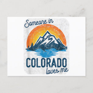 Jemand in Colorado Lieben Postkarte
