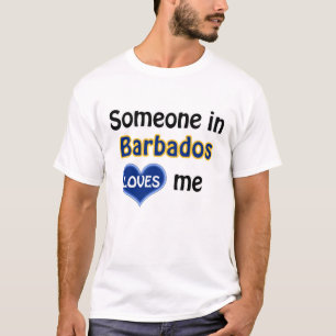 Jemand in den Barbados-Lieben mir T-Shirt
