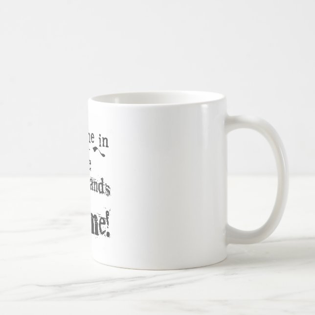Jemand in den niederländischen Lieben ich Kaffeetasse (Rechts)
