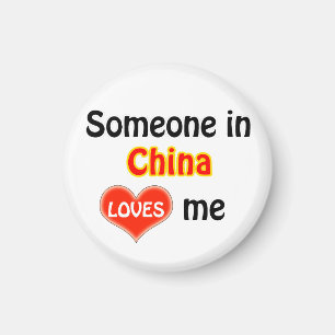 Jemand in der China Lieben mir Magnet