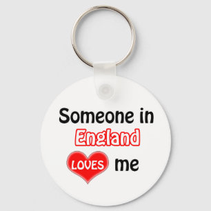 Jemand in England Lieben mir Schlüsselanhänger