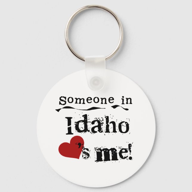 Jemand in Idaho Lieben Schlüsselanhänger (Vorderseite)