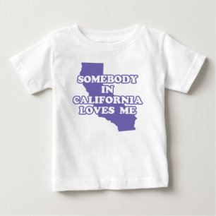 Jemand in Kalifornien Lieben ich Baby T-shirt