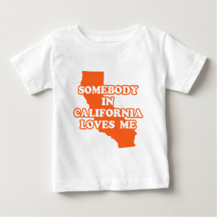Jemand in Kalifornien Lieben ich Baby T-shirt