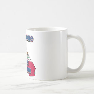 Jemand in Kalifornien-Lieben ich Kaffeetasse