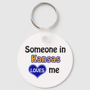 Jemand in Kansas Lieben mir Schlüsselanhänger